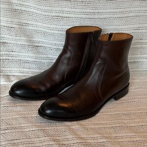 Beckett Simonon Dark Brown Leather Boots